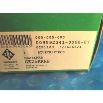 INA GE25KRRB Ball Bearing Insert (=2 Timken, FAG)