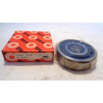 NEW IN BOX FAG 6304.2RSR.T.C3.L12 SEALED BALL BEARING