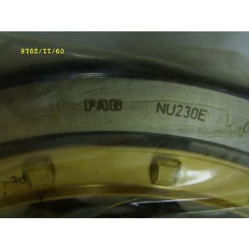 FAG NU230E-M1 Cylindrical Roller Bearing, 150mm x 270mm x 45mm *NOS*