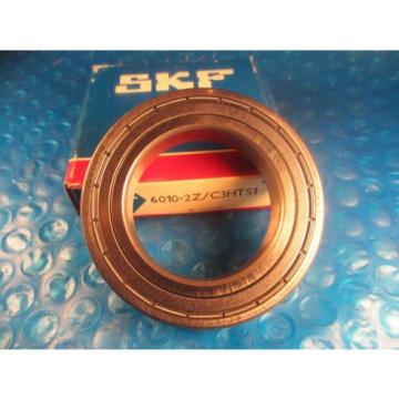 SKF 6010 2Z JEM Deep Groove Roller Bearing,ZZ (=2 Fafnir 9110KDD, FAG, NSK, NTN)