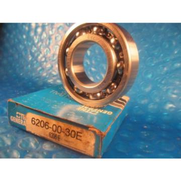 General Bearing, GBC,6206-00-30 E, 6206, Ball Bearing,(Compare 2 SKF, FAG, NSK)