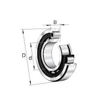 NJ208-E-M1-C3 FAG Cylindrical roller bearing