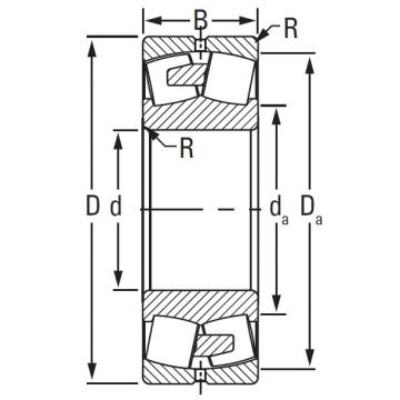 Timken TAPERED ROLLER 22318EMW800    