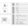 FAG spherical roller bearing 23056B.MB.C3.H140  280x420x100 mm 23056-b-mb #2 small image