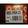 FAG, Sealed Ball Bearing, 17mm x 35mm x 10mm, Qty. 2, 6003.2RSR.C3 /7888eFE0 #5 small image