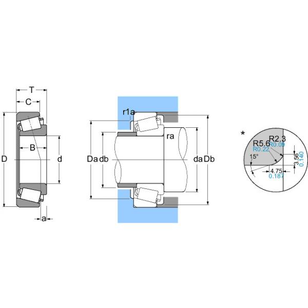 4T-25590/25519 NTN SPHERICAL ROLLER NTN JAPAN BEARING #5 image