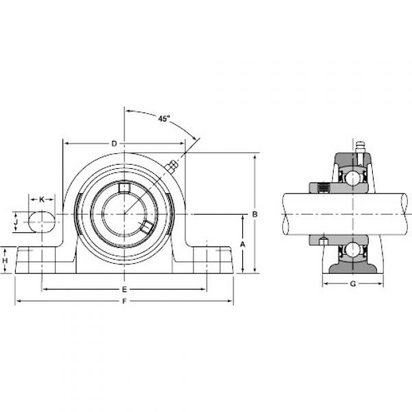 SPNR-1 1/4-2RS NTN SPHERICAL ROLLER NTN JAPAN BEARING #5 image