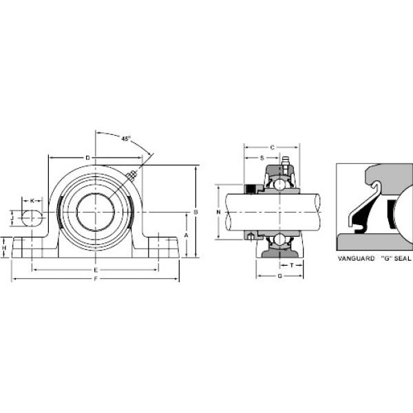 PWG-1 1/4-2R NTN SPHERICAL ROLLER NTN JAPAN BEARING #5 image