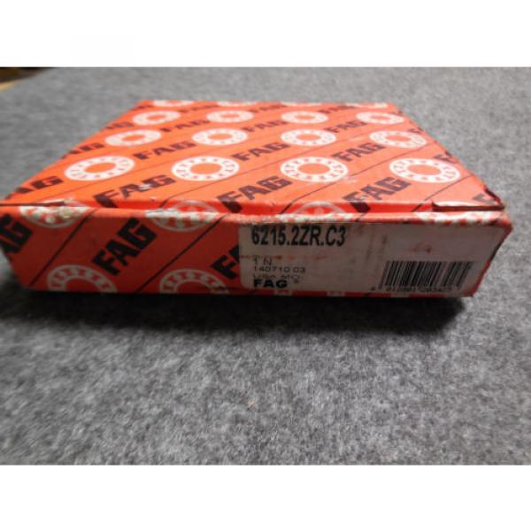 NEW FAG 6215.2ZR.C3 SHIELDED BALL BEARING #5 image