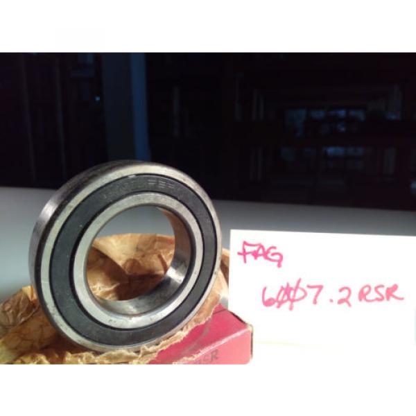 FAG 6007-2RSR SINGLE ROW BALL BEARING #2 image