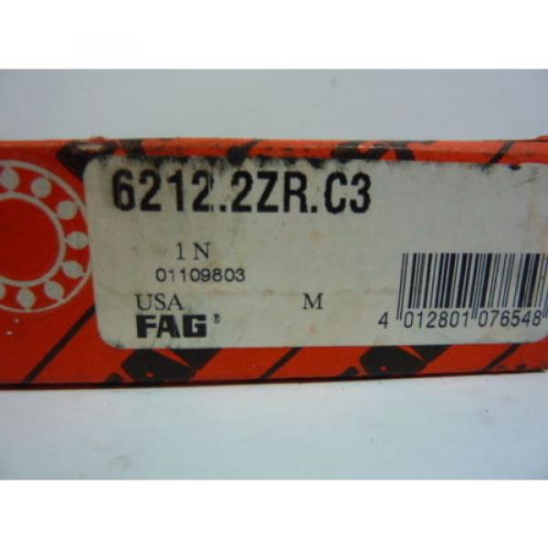 Fag 6212-2ZR-C3 Shielded Bearing ! NEW ! #5 image