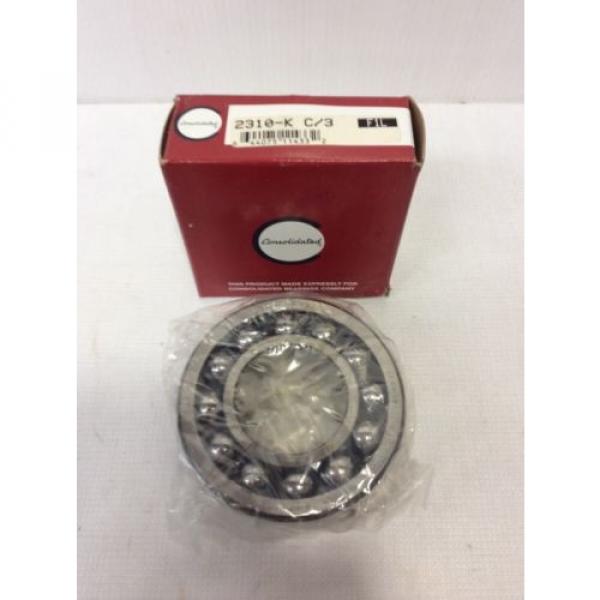 Consolidated 2310K C/3 FAG New Self Aligning Ball Bearing #1 image