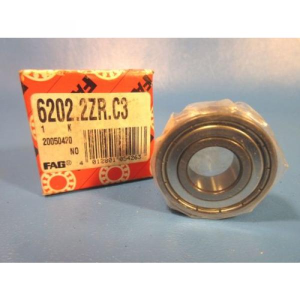 FAG 6202 2ZR C3, Deep Groove Ball Bearing, Schaeffler, INA (Torrington, SKF) #1 image