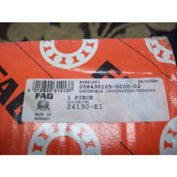 NEW FAG X-LIFE ROLLER BEARING 24130-E1 #5 image