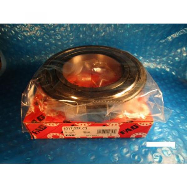 Fag 6217-2ZR C3, Single Row Ball Bearing(=2 SKF,NSK ZZ,NTN,Timken/Fafnir 217KDD) #1 image