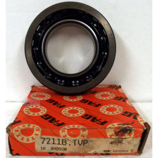 1 NEW FAG 7211B.TVP ANGULAR CONTACT BEARING #3 image