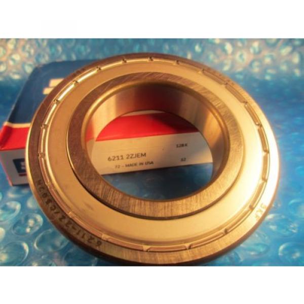 SKF 6211 2Z JEM, Single Row Radial Bearing (=2 Fafnir 211KDD, NSK, FAG, NTN ZZ) #5 image