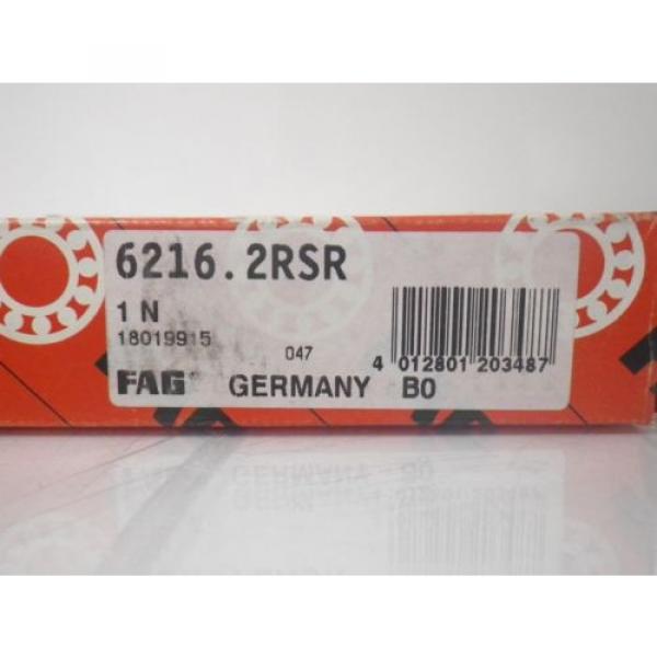 FAG 6216 2RSR deep grove ball bearing *NEW IN BOX* #3 image