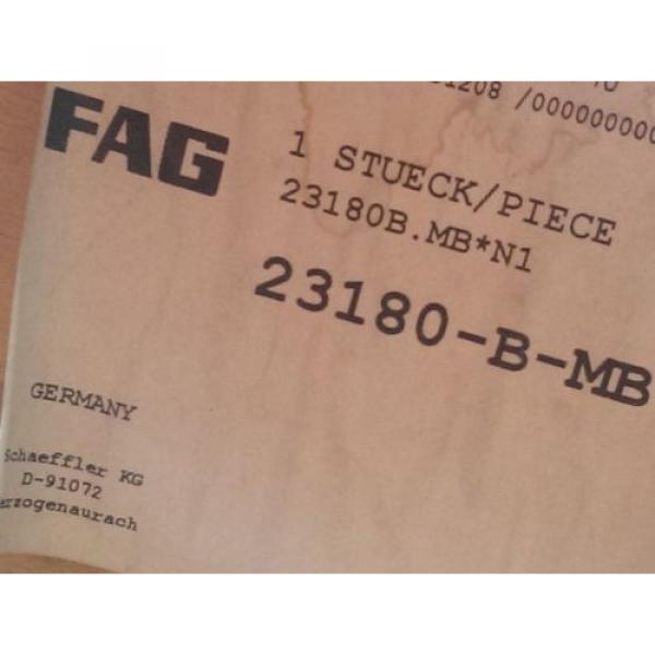 FAG (Schaeffler) 23180B.MB Spherical Roller Bearing 400 ID x 650 OD x 200 Width #5 image