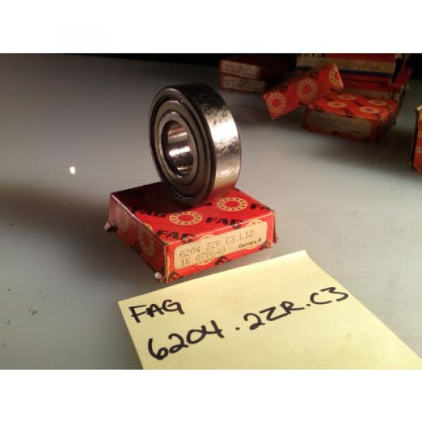 FAG 6204.2ZR.C3 Deep Groove Ball Bearing -2 metal shi #4 image