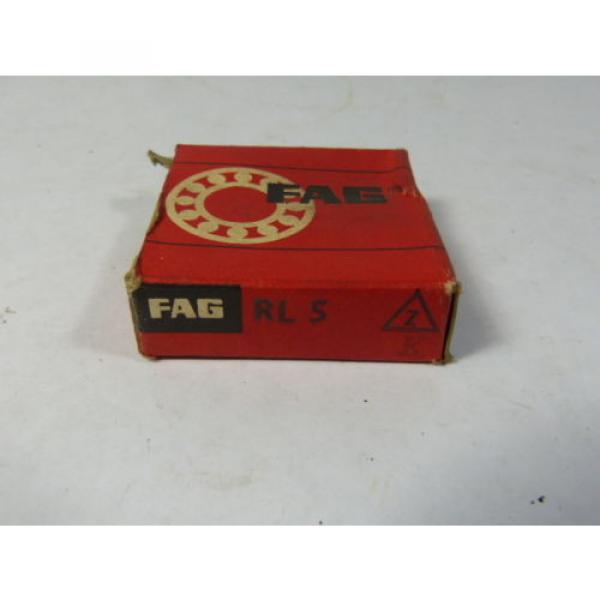 Fag RL-5 Tapered Ball Bearing ! NEW ! #5 image