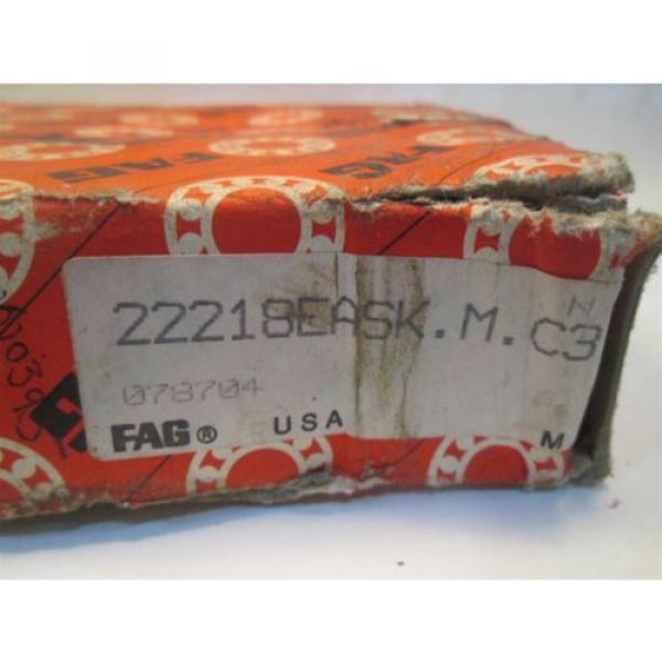 FAG Spherical Roller Bearing 22218EASK.M.C3 #2 image