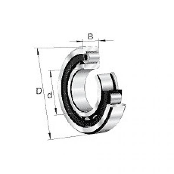 NJ1020M1.C3 FAG Cylindrical Roller Bearing Single Row #5 image