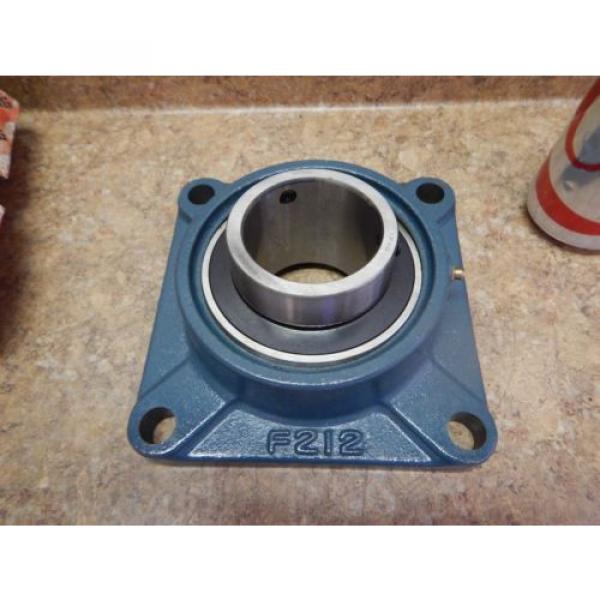 NEW FAG F56212 Ball Bearing Housing 4 Bolt Flange Mounted 2 7/16&#034; Bore NEW #5 image