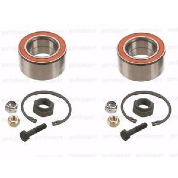 Set of 2 Rear Wheel Bearing Kits OEM (FAG) for BMW &amp; PORSCHE #5 image